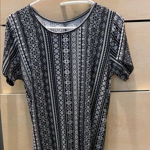 Black & White Medium casual Dress